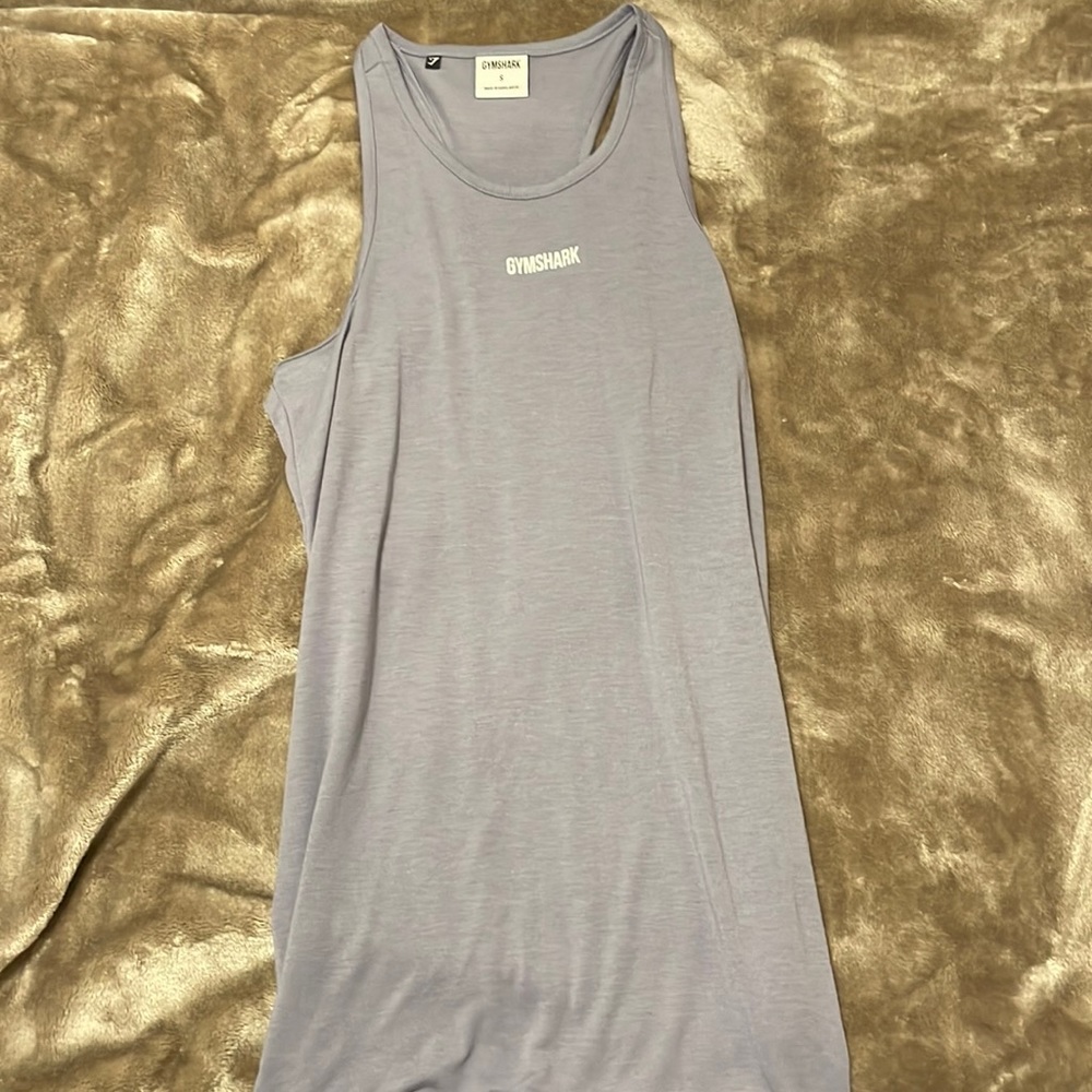 Gym Shark Workout tank top blue